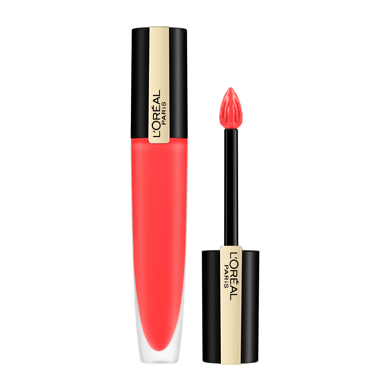 L'Oréal Make-Up Designer Rouge Signature Lipstick - 132 I Radiate - Roze - Matte Vloeibare Lippenstift - 7 ml