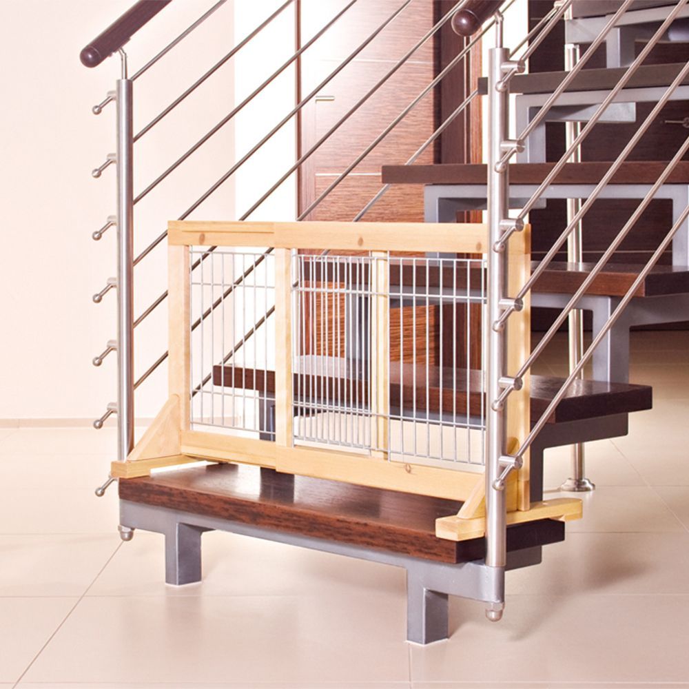 TRIXIE Honden Traliehek - 63-108 cm - Bruin