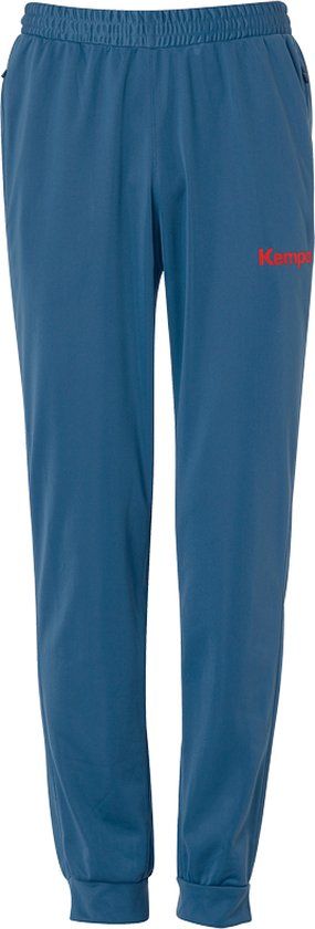 Kempa Lite Training Pants Kids - Ijsgrijs/Fluo Rood - Maat 116 - Unisex