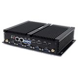 BASOARO Fanless Industriële Mini PC - Core i5 8250U - 16GB RAM - 256GB SSD - 1TB HDD - Windows 10 Pro