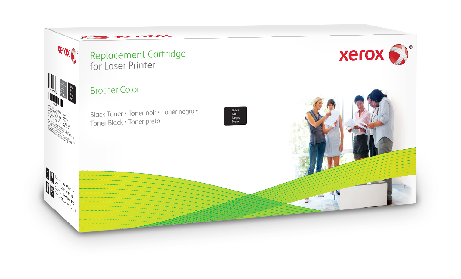 Xerox Zwarte toner cartridge. Gelijk aan Brother TN1050. Compatibel met Brother DCP-1510, DCP-1512, DCP-1610, DCP-1612, HL-1110, HL-1112, HL-1212, MFC-1810, MFC-1910