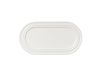 Broste Copenhagen Assiette ovale Stevns 27,5 cm Chalk white