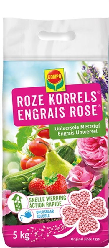 Compo Roze KorrelsÂ® Universele Meststof 5kg