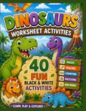 Dinosaurs Activity Book for Kids Ages 4-8