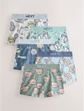 Next Jongens Set van 5 junior boxershorts met figuurtjes - Oranje