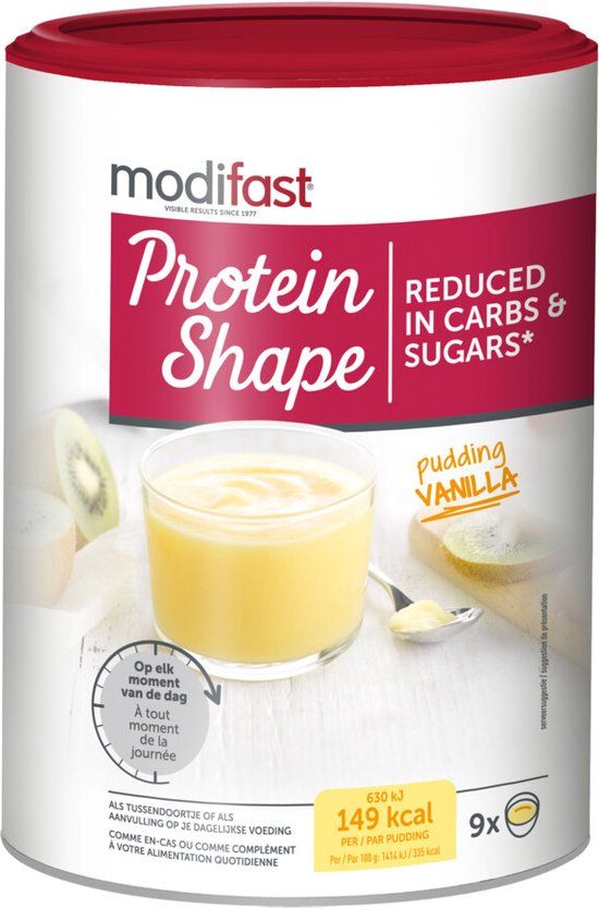 Modifast Protein Shape - Pudding - Vanille - 405 gr