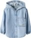 Chemise à capuche en jean