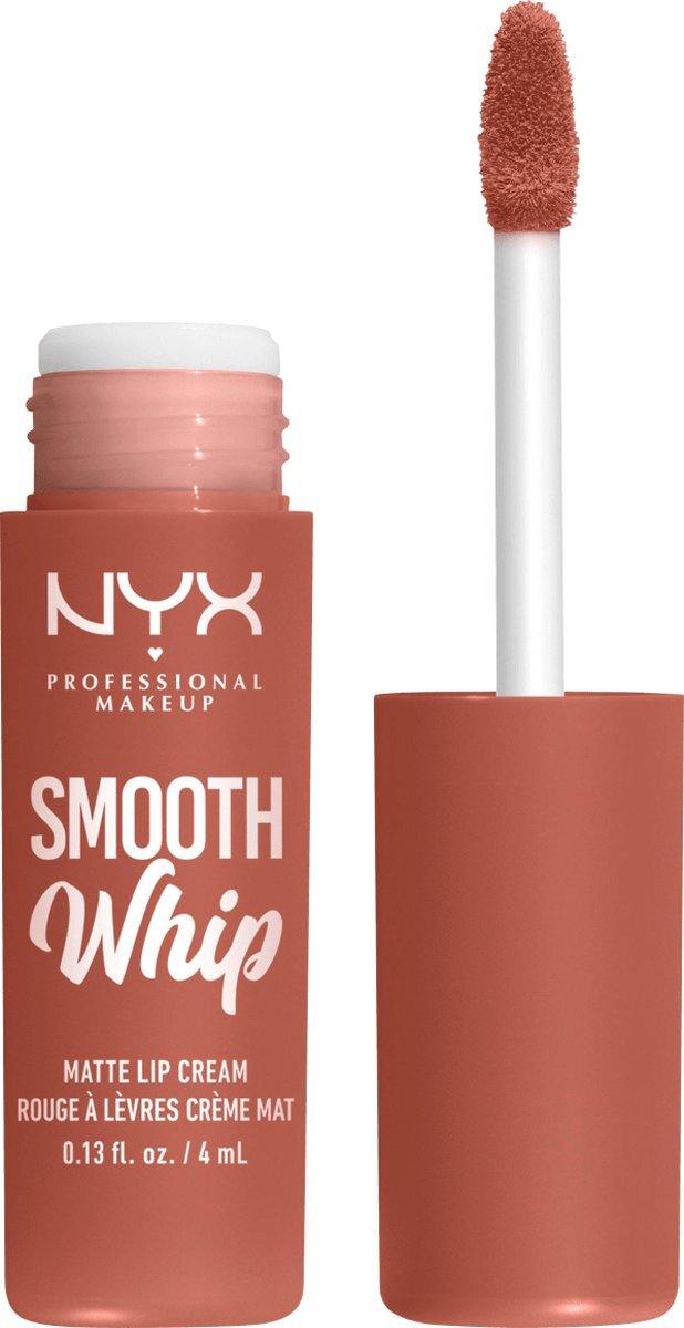 NYX Professional Makeup Lippenstift Smooth Whip Matte 01 Pancake Stacks, 4 ml