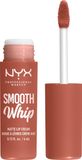 NYX Professional Makeup Smooth Whip Matte Lipstick - 01 Pancake Stacks - 4ml