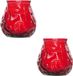 Cosy & Trendy mini lowboy tafelkaars - 2x - rood - 17 Branduren - 7 cm