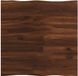 vidaXL Tafelblad - Donkerbruin - Glas - 40 x 40 x 3,2 cm