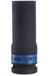 KING TONY 443018M 12 Point Drive Deep Impact Socket, 18 mm, 1/2-inch, Zwart
