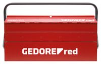 Gedore RED 3301658 R20600073 Gereedschapskist (leeg) Plaatstaal Rood