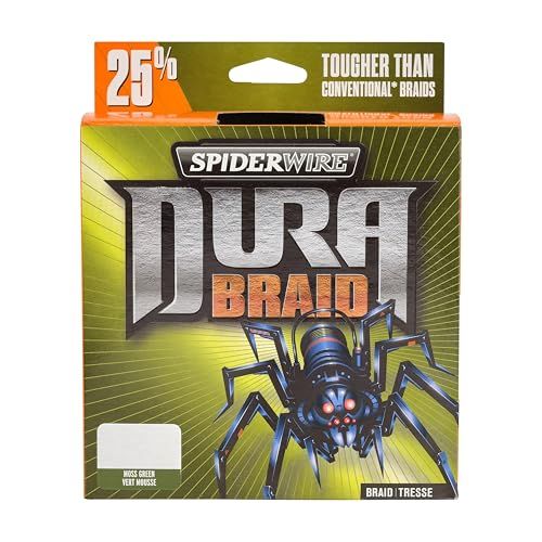 SpiderWire DURA - Gevlochten Vislijn - Mosgroen - 0,43 mm - 150 yd