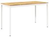 Syfax NAARDEN Tuinbar Tafel Witgewassen 180 x 88,5 x 105 cm