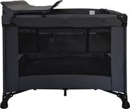 Novi Baby Liv Air+ Dark Campingbed/box - Grijs/Zwart Mesh