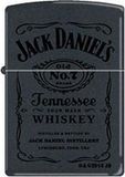 Zippo Jack Daniel's Black in Black aansteker