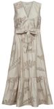 Freequent Jurk Fqvaca Dress 208317 Moonbeam W. Silver Dames Maat - L