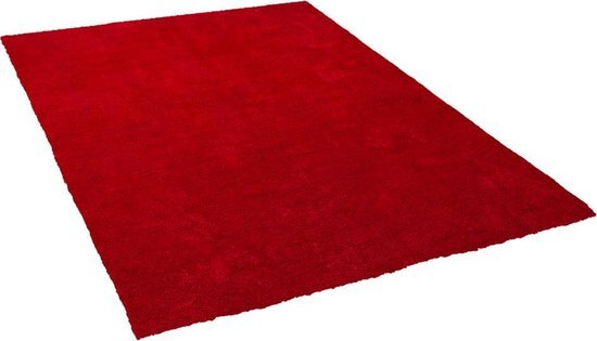 Beliani Tapijt rood 200x200 cm DEMRE