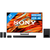 Sony Bravia 7 II True RGB 65" (2026) + Sony Bravia Theatre System 6 Zwart
