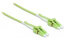 DeLOCK 85689 InfiniBand en Glasvezelkabel 2 m LC Groen
