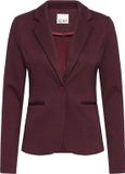 ICHI IHKATE TWILLISH BL Blazer Vrouwen S Visgraat Polyester/Viscose/Elastaan Poort Royaal/Donkerblauw