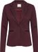 ICHI IHKATE TWILLISH BL Blazer Vrouwen S Visgraat Polyester/Viscose/Elastaan Poort Royaal/Donkerblauw