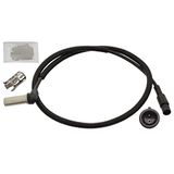 febi bilstein 106387 ABS-sensor met huls en vet, 1 stuk