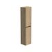 Thebalux hoge kast 165x35x29 2x dichte deur 1x greeplijst mat zwart links draaiend t.b.v. Type 1/3/5/9 7TY35075CB