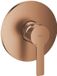 GROHE Lineare New Douchekraan Afbouwset – Inbouw – SilkMove 46mm – Geborsteld Warm Sunset
