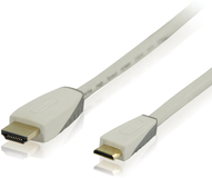 Bandridge HDMI - Mini-HDMI Kabel - 1m - Wit