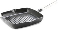 GreenPan Featherweights Vierkante Grillpan - 26 cm - Grijs