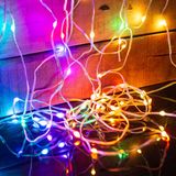 Delight HomeShopXL Slimme lichtslinger - USB - 50 stuks RGBIC LED - 5 m - Bluetooth + muziekmodus - IP65