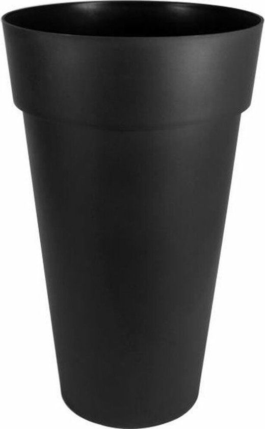 EDA PLASTIQUE Toscane XXL Pot de Fleur 48 cm Antracietgrijs
