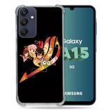 Cokitec Samsung Galaxy A15 4G / 5G Manga Fairy Tail Logo zwart