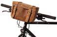 Sacoche de vélo Poignée en cuir - Marron avec système KLICKfix