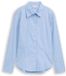 Tom Tailor - Getailleerde popeline overhemdblouse - Maat 44 - blue white poplin stripe