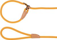 Anti-trekriem Flamingo Hond Anti-trek looplijn Puppy Malibu Oker 1,7m 10mm