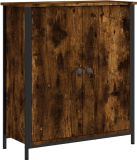 vidaXL Dressoir Gerookt Eikenfineer 70x30x80 cm