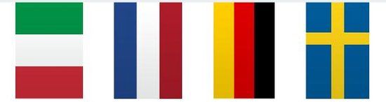 Folat Vlaggenlijn Europa Vierkant 10 meter