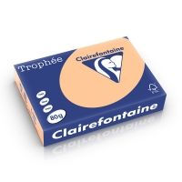 Clairefontaine Gekleurd Papier Abrikoos A4 - 500 Vel