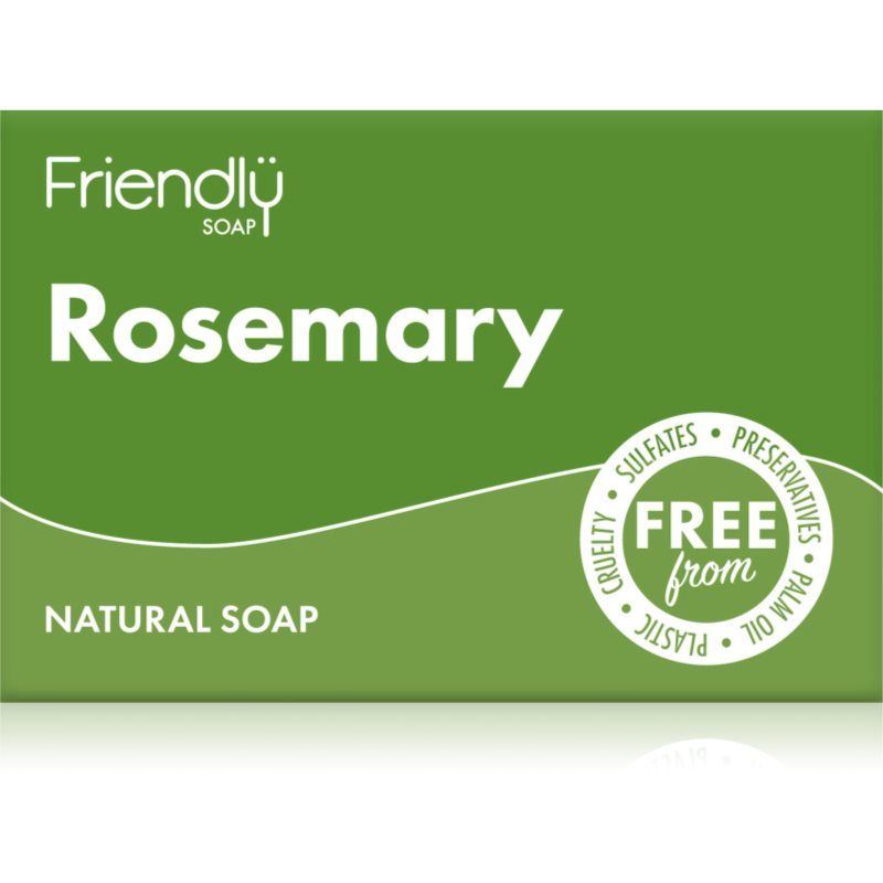 Friendly Soap Natural Rosemary Bath Soap 95g