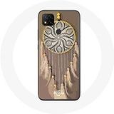 Maniacase Hoesje voor Xiaomi Redmi 9C Dromenvanger bruin