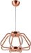 BES LED Phoena Hanglamp - 38W - Natuurlijk Wit 4000K - Ovaal - Koper