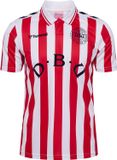 Hummel Dbu 26 Pre Game Jersey S/S Tango Red/White XL