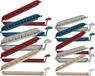 Urban Living Vershoudclips/afsluitclips - 10x - gekleurd - kunststof - 8 en 10 cm - zaksluiters