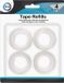DID Plakband - 4x rolletjes - voor plakbanddispenser - 18 meter - 18 mm breed