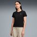 PUMA Essentials Elevated T-shirt voor dames L, Black