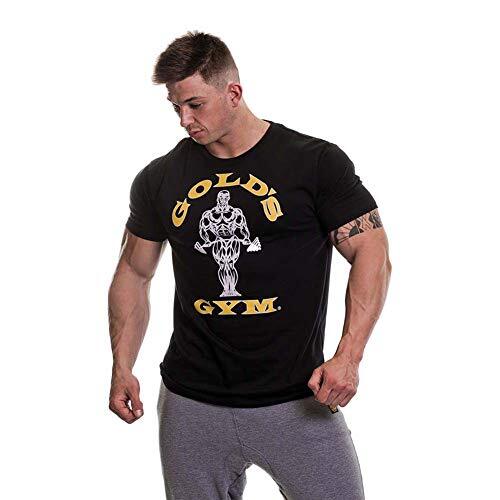 gold's gym Heren Muscle Joe T-Shirt Workout Premium Training Fitness Gym Sport T-Shirt