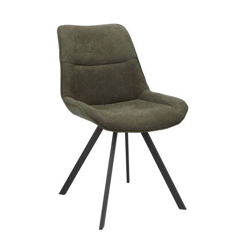 Eetkamerstoel Aurora (set van 2) - groen